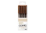 Copic Multiliner Seppia 4 Pezzi Assortiti.