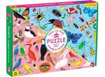 Mudpuppy Puzzle Bifacciale Bugs And Birds 100 Pezzi