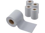 Pellicola Per Recinzione Jesteburg 4 X Rotolo 35 M X 19 Cm Pellicola Per La Privacy Con 80 Clip Di Fissaggio Resistente Alle Intemperie Uv Resistente Al Vento Grigio Chiaro