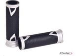 Puig 8191P Manopole Radikal Per Kawasaki KLE500 Argento