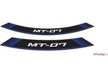 Puig 9136A Strisce Per Cerchi Speciali Per Yamaha MT-07 Blu
