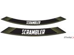 Puig 9134V Strisce Per Cerchi Speciali Per Ducati Scrambler Icon Verde