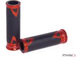 Puig 8191R Manopole Radikal Per Kawasaki KLE500 Rosso