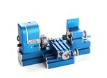 Mini Tornio Motorizzato 24W Strumento Fai-Da-Te Per La Lavorazione Del Legno In Metallo Per Il Laboratorio Scuola Hobby Modellismo