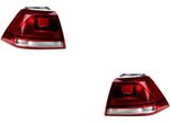 Johns, Fanale Posteriore Combinato Adatto Per Vw Golf Vii 5G1 BA5 12-16 Esterno Set Lin. Re. 5G0945095P 5G0945095H 5G0945095B 5G0945095J 5G0945096P 5G09450