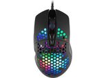 C-TECH Herní Myš Scarab, 7200 Dpi, Rgb PodsvíCení, Usb