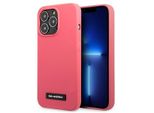 Karl Lagerfeld Klhcp13Lslmp1Pi Custodia Rigida Per Iphone 13 Pro / 13 6.1 Placca In Silicone Fucsia/Fucsia