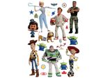 Tatuaggio Da Parete Disney Toy Story Bianco, Verde E Blu - 600120 - 42,5 X 65 Cm