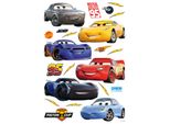 Tatuaggio Da Parete Disney Cars Rosso, Giallo E Blu - 600111 - 42,5 X 65 Cm