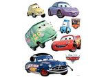 Tatuaggio Da Parete Disney Cars Rosso, Blu E Verde - 600179 - 65 X 85 Cm
