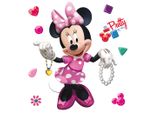 Tatuaggio Da Parete Disney Minnie Mouse Rosa - 600215 - 30 X 30 Cm
