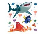 Tatuaggio Da Parete Disney Finding Dory Blu, Arancione E Giallo - 600226 - 30 X 30 Cm