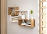 Scaffale Da Appendere Trent - Rovere Wotan / Bianco