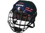 Ccm Tacks 70 Casco Combo Senior, Taglia: M, Colore: Navy