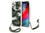 Guess Guhcp12Lksarka Custodia Rigida Per Iphone 12 Pro Max6,7 Zielony/Khaki Collezione Camo