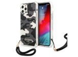 Guess Guhcp12Mksarbk Custodia Rigida Per Iphone 12/12 Pro6,1 Czarny/Nero Collezione Camo
