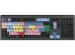 Logickeyboard LKB-MCOM4-A2M-FR - Dimensioni Complete (100%) - Usb - Tasti A Forbice - Azerty - Led - Nero