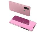 Custodia Clear View Per Huawei P Smart 2020, Rosa