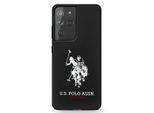 Us Polo Ushcs21Lslhrbk S21 Ultra G998Czarny/Black Silicone Logo