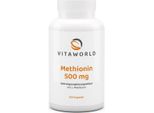 Vitaworld Metionina 500 Mg | 120 Capsule | 1000 Mg Di L-Metionina Per Dose Giornaliera | Vegano