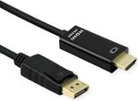 Roline Cavo Displayport Dp - Uhdtv, Slim, St/St, Nero, 3 M