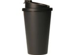 Tazza Da Caffè Biologica "Premium Deluxe"" - Tazza Termica In Bioplastica Senza Bpa Con Chiusura A 2 Componenti - Tazza Isolata Da 350 Ml Germany - Ardesia"
