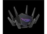 Asus Rog Rapture GT-AX11000 Pro, Wi-Fi 6 (802.11Ax), Tri-Band (2,4 Ghz / 5 Ghz / 5 Ghz), Ethernet/Lan, Nero, Router Da Tavolo