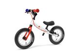 Yedoo Ambulance - Balance Bike Per Bambini Da 1,5 Anni, Con Pneumatici 12/12, Freno E Manubrio Regolabile, Bianco