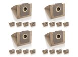 20X Sacchetti Per Aspirapolvere Sillar (Carta) Di Ricambio Per Zelmer Xs 1500W