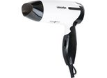 Mesko | Asciugacapelli | Ms 2262 | 1000 W | Numero Di Impostazioni Di Temperatura 2 | Nero/Bianco
