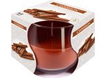 Candela In Vetro Profumato Bispol Aura 24H Cynamon