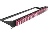 Delock 19" Lwl Patchpanel 24 Port Lc Quad Violett"