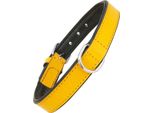 Collare Per Cani Gloria Imbottitura Gialla (30 X 1,5 Cm)