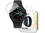 Wozinsky Watch Glass Vetro Ibrido Per Samsung Galaxy Watch 4/5 44 Mm Nero