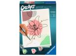 Ravensburger Painting By Numbers 23542 - Line Art Floreale - Dai 12 Anni In Su