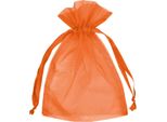 Sacchetti Di Organza - Arancione - 50 Pezzi