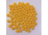 Perle Di Vetro - Tipo "Sfaccettato"" - 100 Pezzi - 6 Mm - Arancione Opaco"