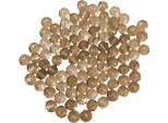 Perle Di Vetro - Tipo "Sfaccettato"" - 100 Pezzi - 6 Mm - Oro Rosa"