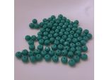 Perline Di Vetro - Tipo "Sfaccettato"" - 140 Pezzi - 4 Mm - Finitura Opaca Turchese"