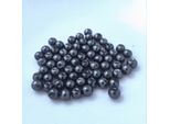 Perle Di Vetro - Tipo "Rotondo"" - 20G - 4 Mm - Grigio"