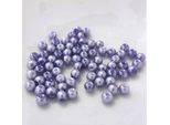 Perline Di Vetro - Tipo "Rotondo"" - 20G - 4 Mm - Lilla"
