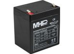 Mhpower MS4.5-12 Batteria Al Piombo Agm 12V/4,5Ah, Faston F1 - 4,8 Mm; MS4.5-12