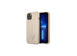 Guess Guhcp13Spsatle Custodia Rigida Iphone 13 Mini5,4 BeżOwy/Beige Logo Saffianotriangle