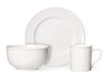Ritzenhoff & Breker 420845 Set Da Colazione Simple - 12 Pezzi, Porcellana, Bianco