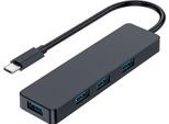 Gembird UHB-CM-U3P4-01 Hub Usb 3.1 (Gen 1) Tipo-C A 4 Porte
