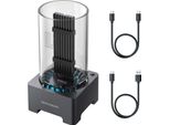 Graugear G-M2DK-AC-10G Unità Di Archiviazione Docking Station Usb 3.2 Gen 2 (3.1 Gen 2) Type-C Nero (G-M2DK-AC-10G)