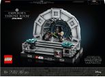 Lego 75352 Sala Del Trono Dell'imperatore Di Star Wars - Diorama, Set 40° Anniversario Del Ritorno Dello Jedi, Regalo Da Collezione Per Adulti Con Minifigure Di Luke Skywalker E Darth Vader