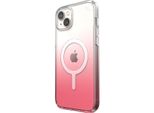 Speck Presidio Perfect-Clear Ombre Magsafe Microban Apple Iphone 14 Plus / 15 Plus (Clear / Vintage Rose Fade)