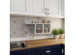 Skye Decor, Pare - White, Mensole Da Parete, Bianche, In Truciolato Melaminico, 72 X 37 X 18 Cm