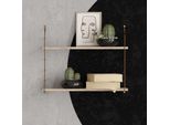 Skye Decor, Armoni 2'Li - Sacramento, Mensole Da Parete, Marrone, 72 X 58 X 20 Cm